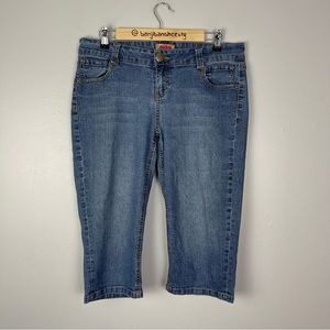 Y2K Denim Capris